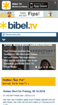 Mobile Screenshot of bibeltv.de